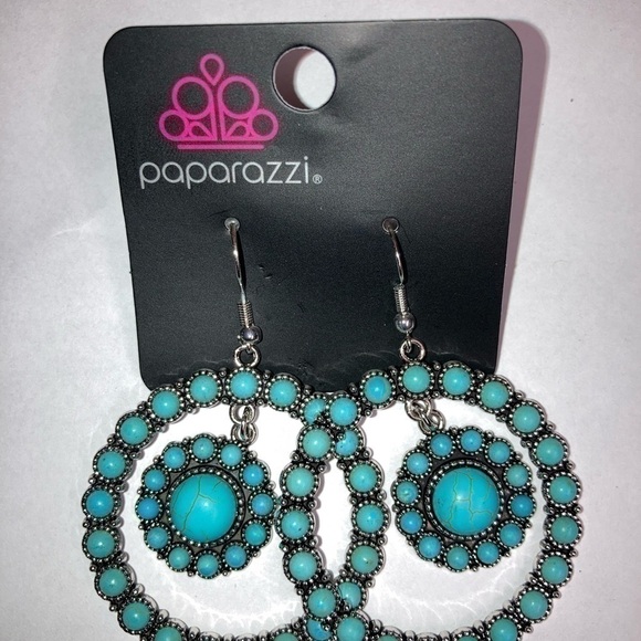 Saguaro Sanctuary Blue Earring - Picture 3 of 3